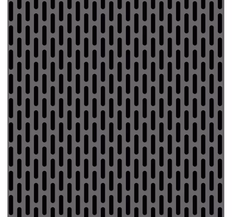 Modern roller blind with black metal grid - TenStickers