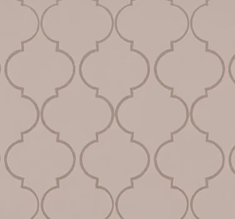 Modern roller blind taupe linen texture effect - TenStickers