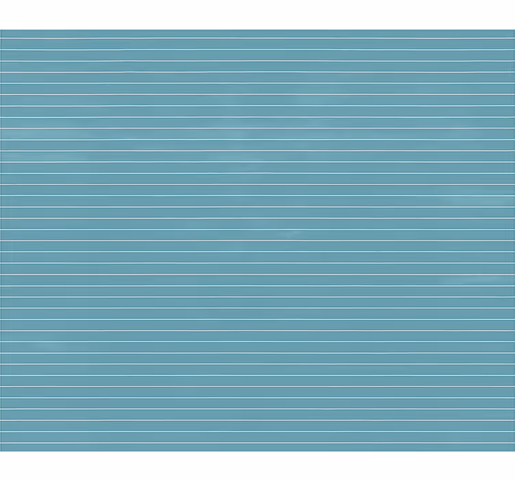 Blue roller blind with horizontal stripes design - TenStickers