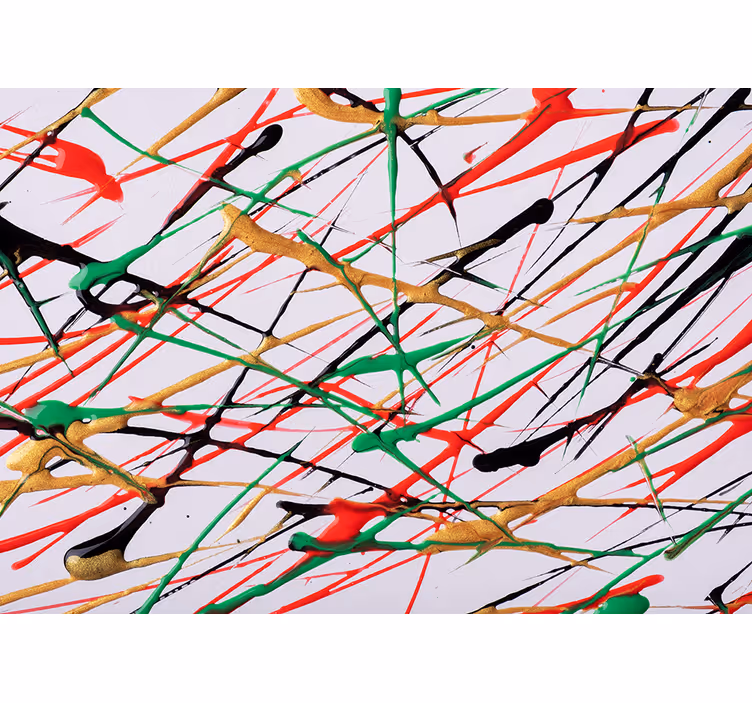 Living room roller blind splash textured tone - TenStickers