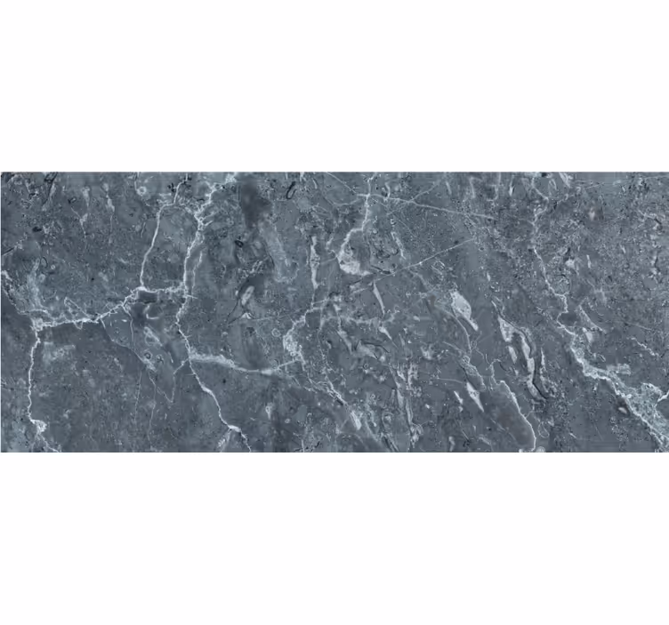 Gray roller blind in modern grey marble design - TenStickers