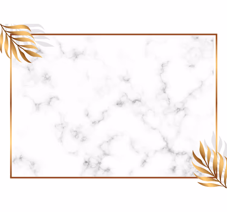 Luxury marble white roller blind - TenStickers