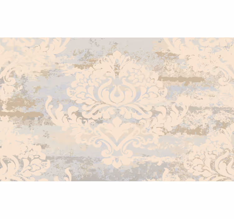 Beige roller blind puzzle print mosaic cream - TenStickers
