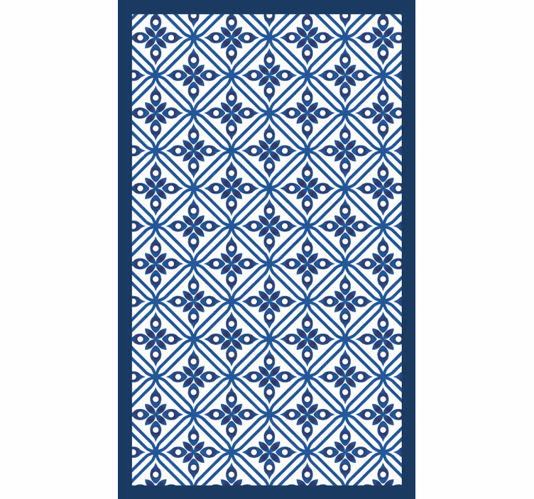 Bedroom roller blind with traditional japanese pattern - TenStickers