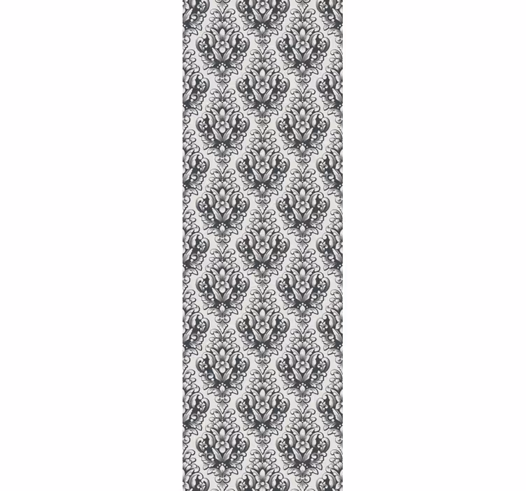 Vintage roller blind elegant botanical designs - TenStickers