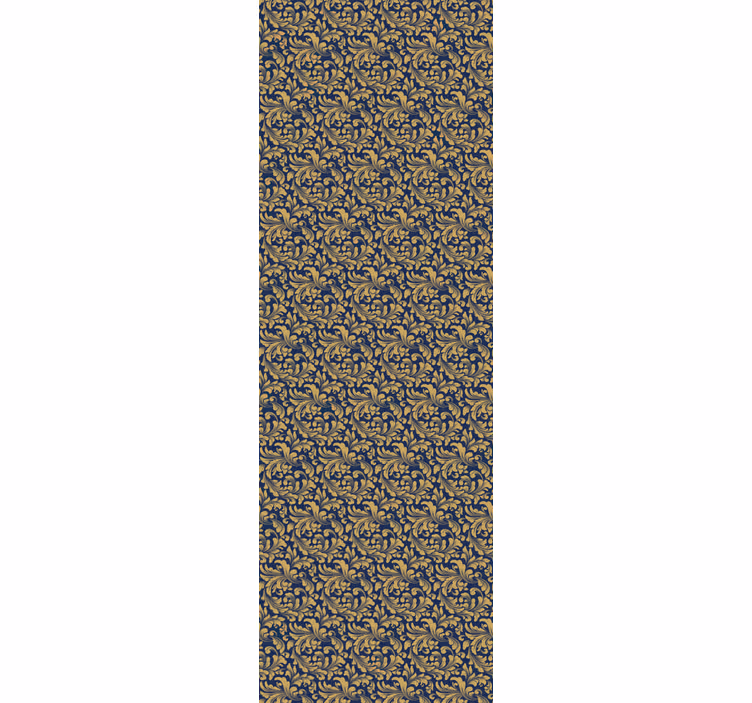 Vintage roller blind in classic baroque style - TenStickers