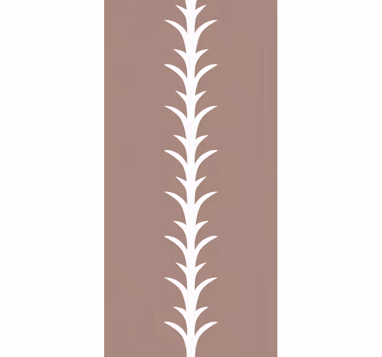 Vintage roller blind new nostalgia vertical pattern - TenStickers