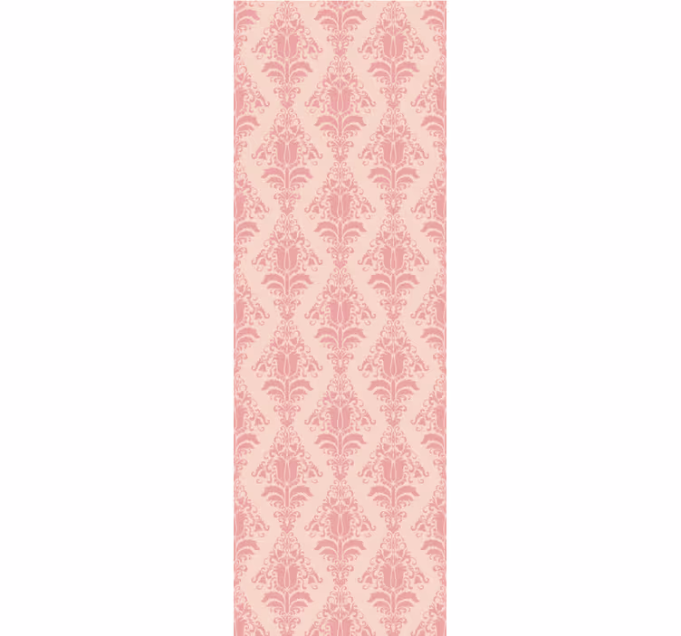 Vintage roller blind french provincial pink floral - TenStickers