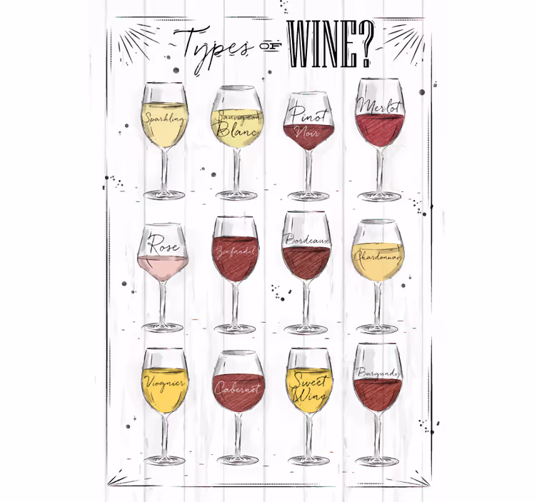 Bedroom roller blind cabernet sauvignon - TenStickers
