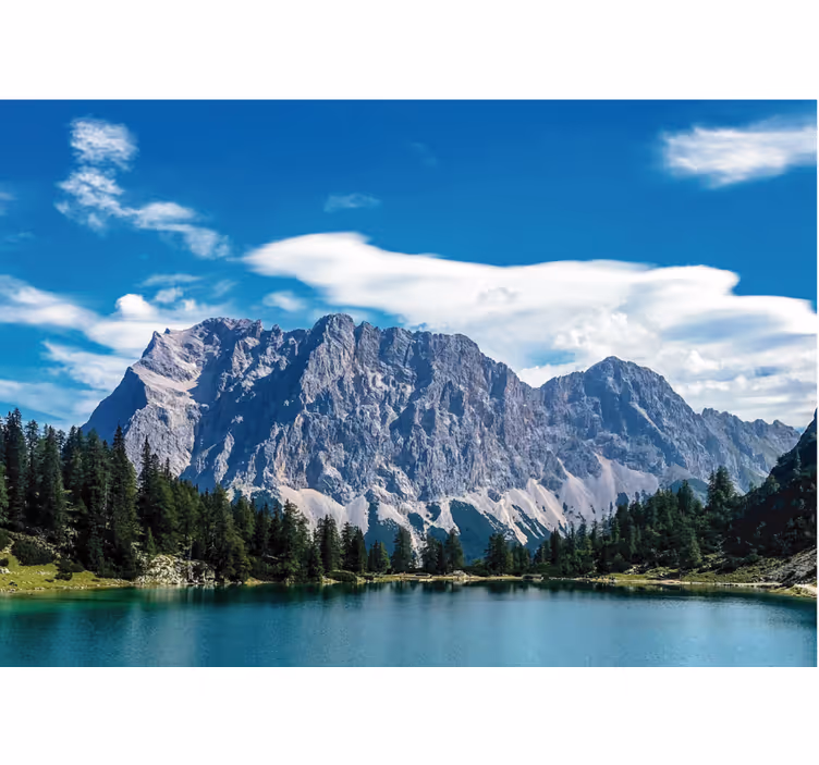 Seebensee zugspitze bedroom roller blind - TenStickers