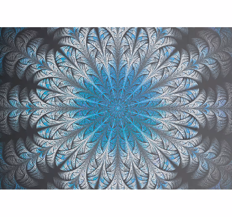 Misty mandala bedroom roller blind - TenStickers