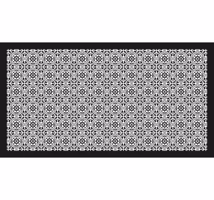 Gray roller blind floor stickers - TenStickers