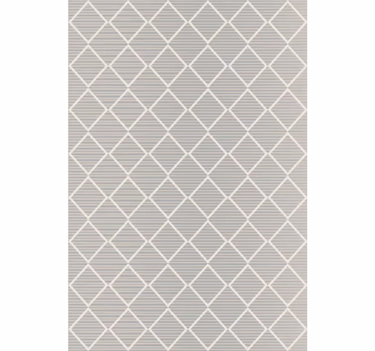 Gray roller blind with irregular gray diamonds - TenStickers
