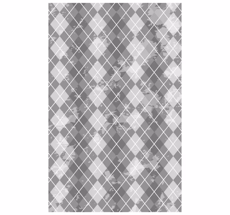 Gray roller blind in dark gray with white lines - TenStickers