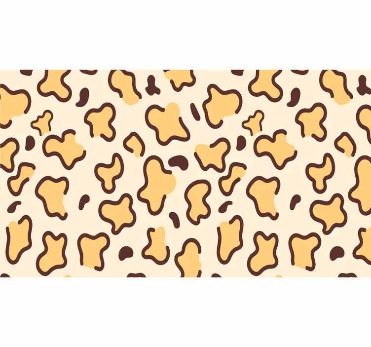 Bedroom roller blind giraffe spots design - TenStickers