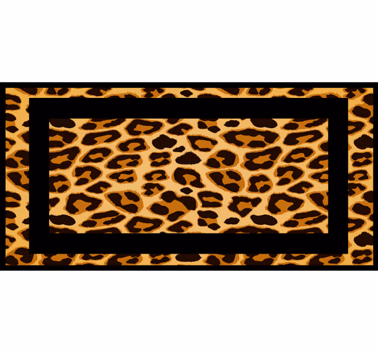 Bedroom roller blind classic orange tiger - TenStickers