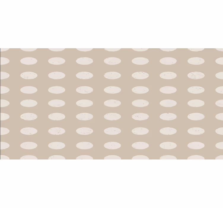 Bedroom roller blind with geometric white circle pattern - TenStickers