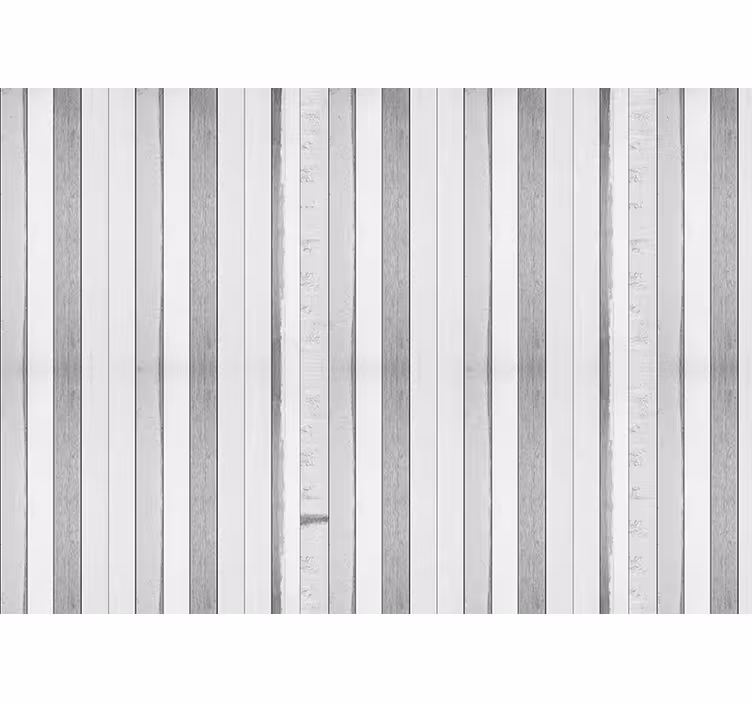 Bedroom roller blind with white aged slats - TenStickers
