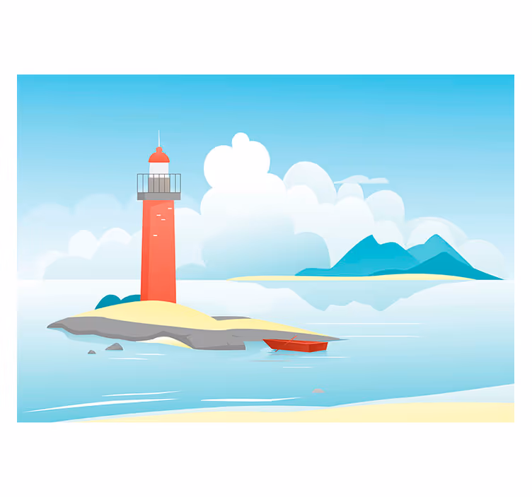 Children room roller blind high seas dreaming - TenStickers