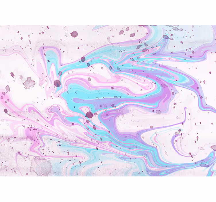 Children room roller blind in pastel pink and purple marble - TenStickers