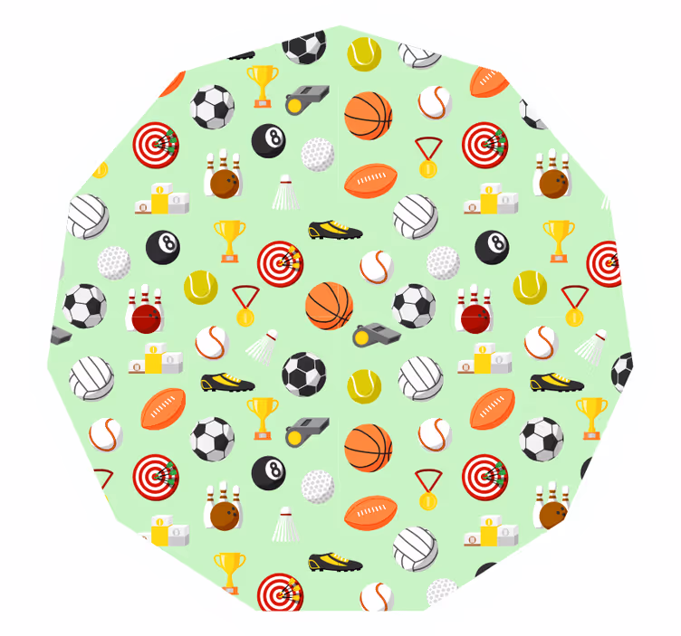 Children room roller blind for kid's playtime - TenStickers