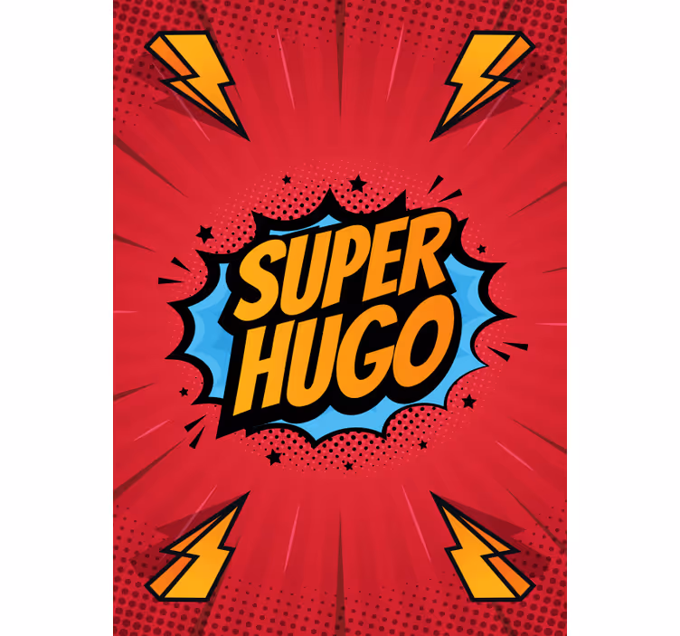 Superhero children room roller blind - TenStickers