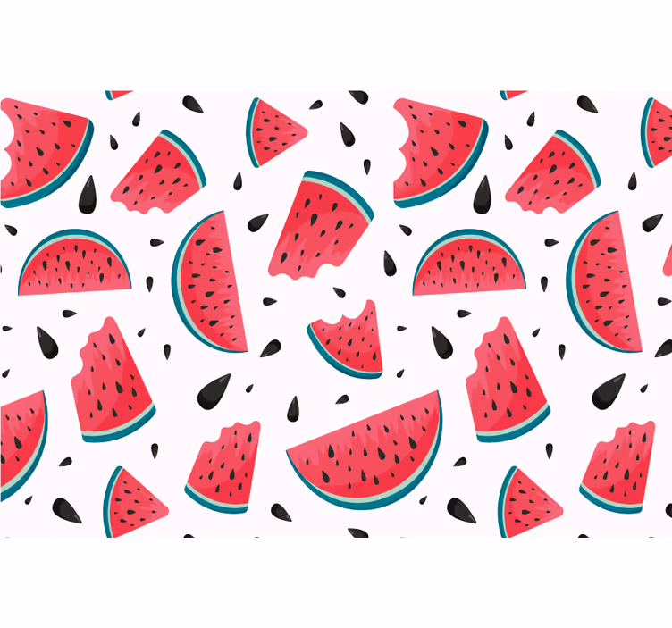 Children room roller blind fresh watermelon pattern - TenStickers