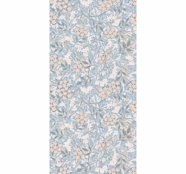 Kitchen roller blind vintage daisy flower print - TenStickers