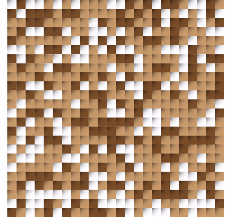 Kitchen roller blind geometric kitchen backsplash - TenStickers