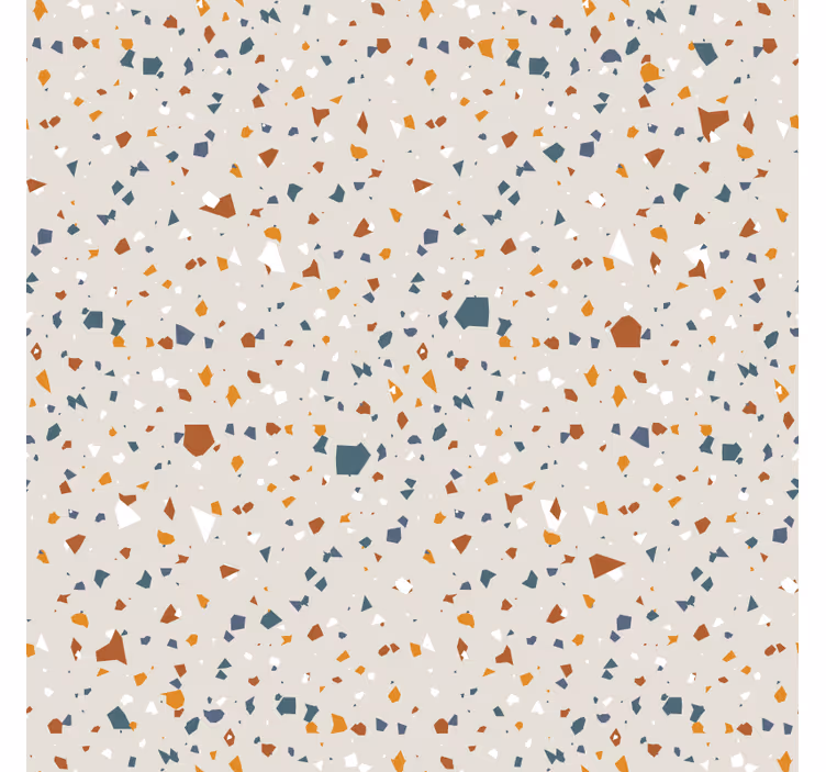 Kitchen roller blind with terrazzo effect - TenStickers