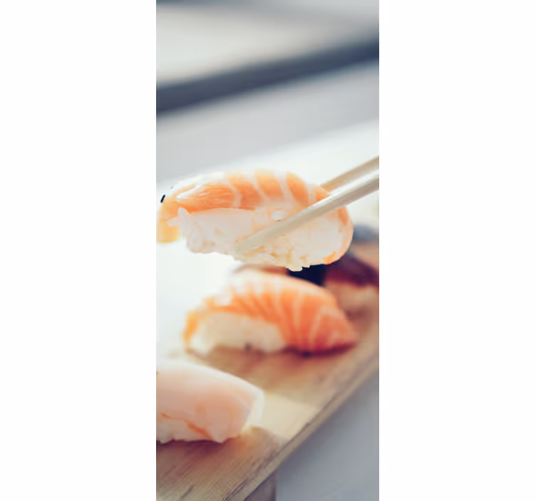 Sushi kitchen kitchen roller blind - TenStickers