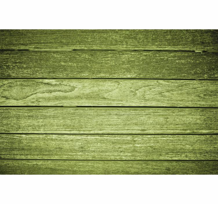 Green roller blind green wooden texture mat - TenStickers