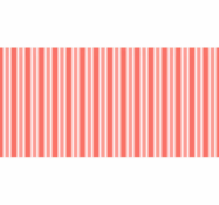 Bedroom roller blind in pink striped design - TenStickers