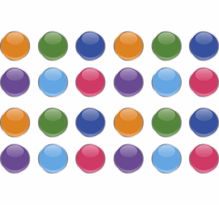 Teenage bedroom roller blind 3d geometric patterns - TenStickers