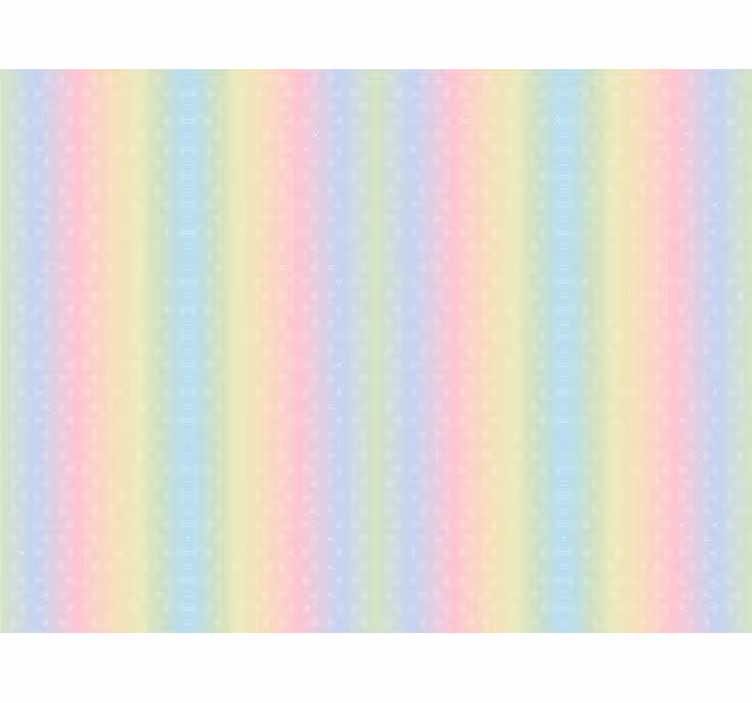 Teenage bedroom roller blind with pastel glitter rainbow - TenStickers