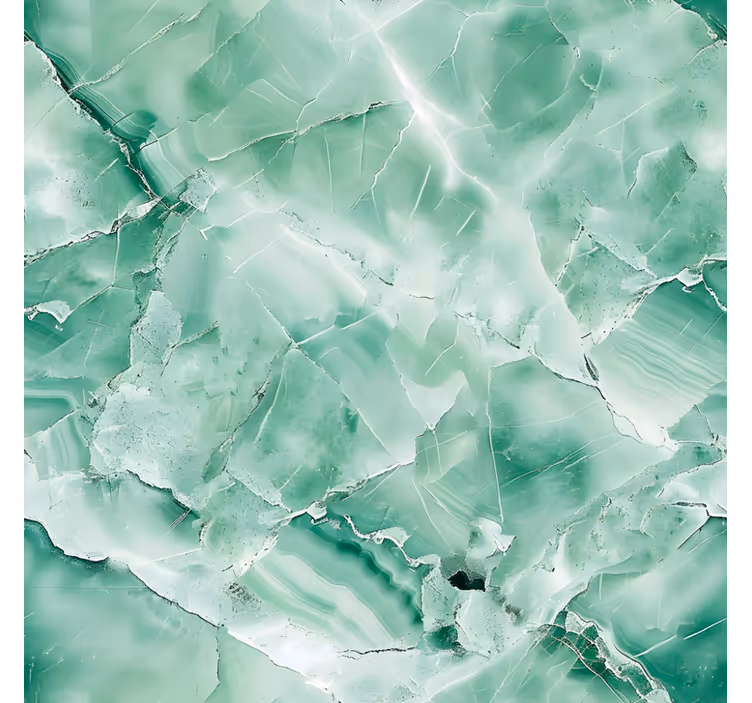 Green pastel color texture and pattern roller blind - TenStickers