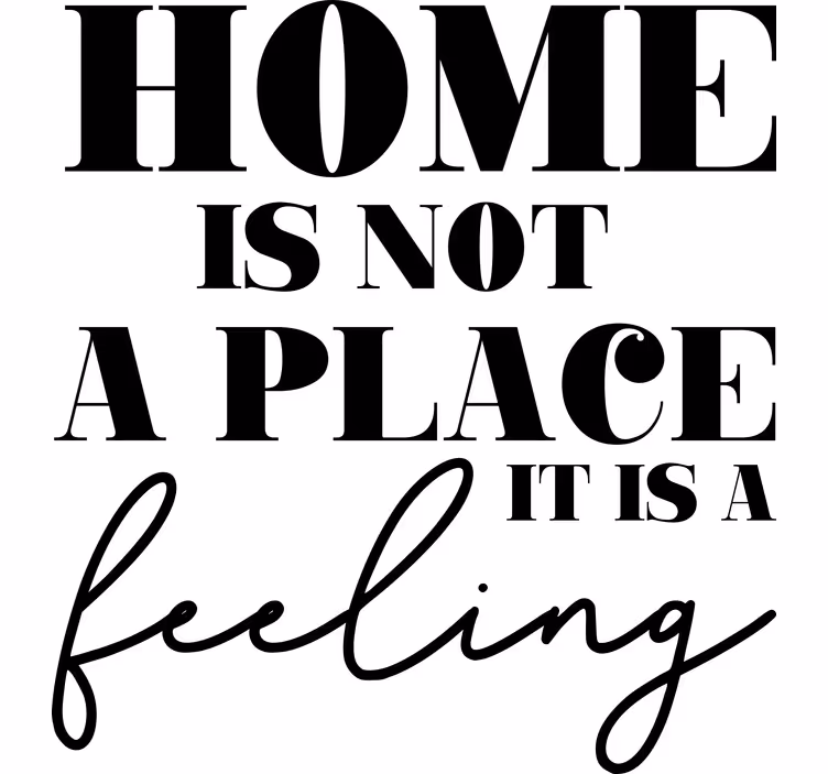 Text roller blind for cozy home spaces - TenStickers