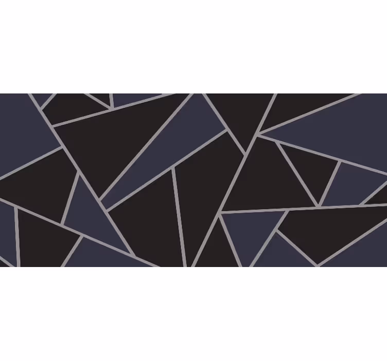 Black roller blind with ivory marble design - TenStickers