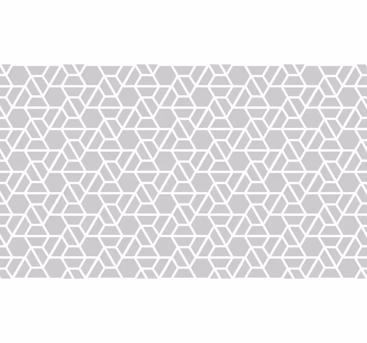 Gray roller blind with a gray modern pattern - TenStickers