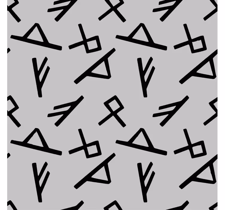 Gray roller blind in gray and black nordic design - TenStickers