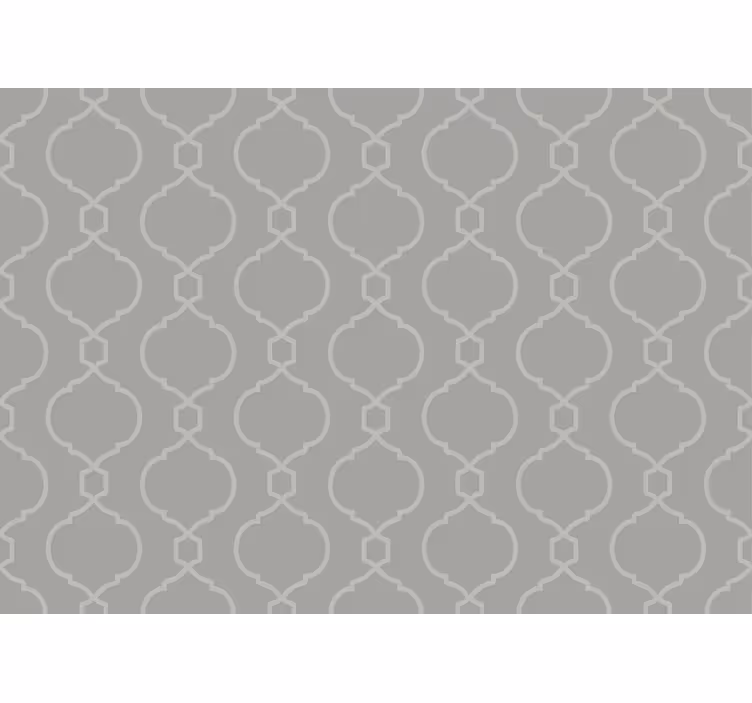 Gray roller blind with a gray geometric pattern - TenStickers