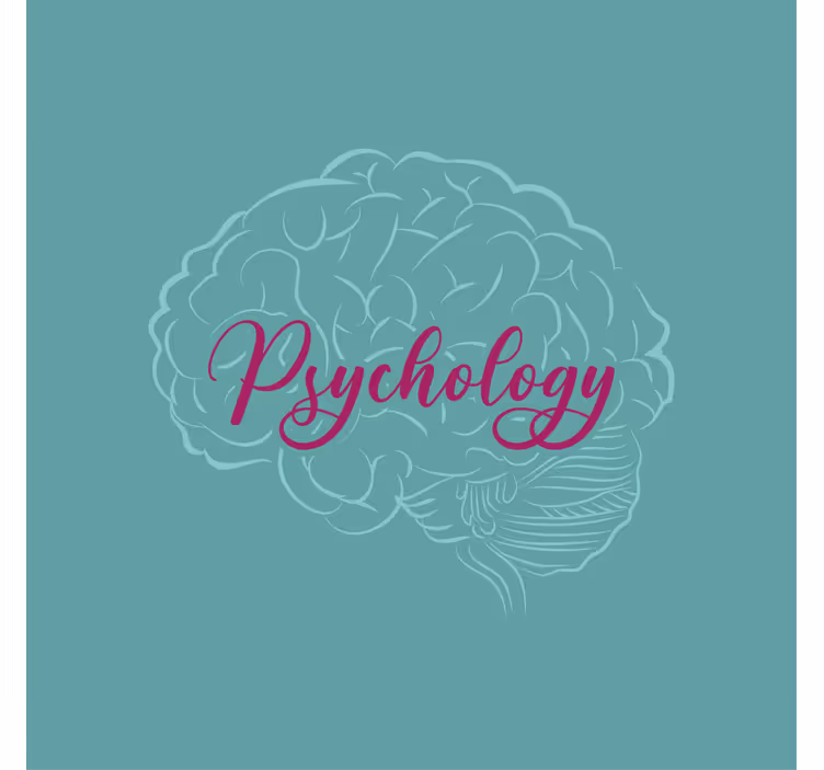 Office roller blind psychology brain - TenStickers