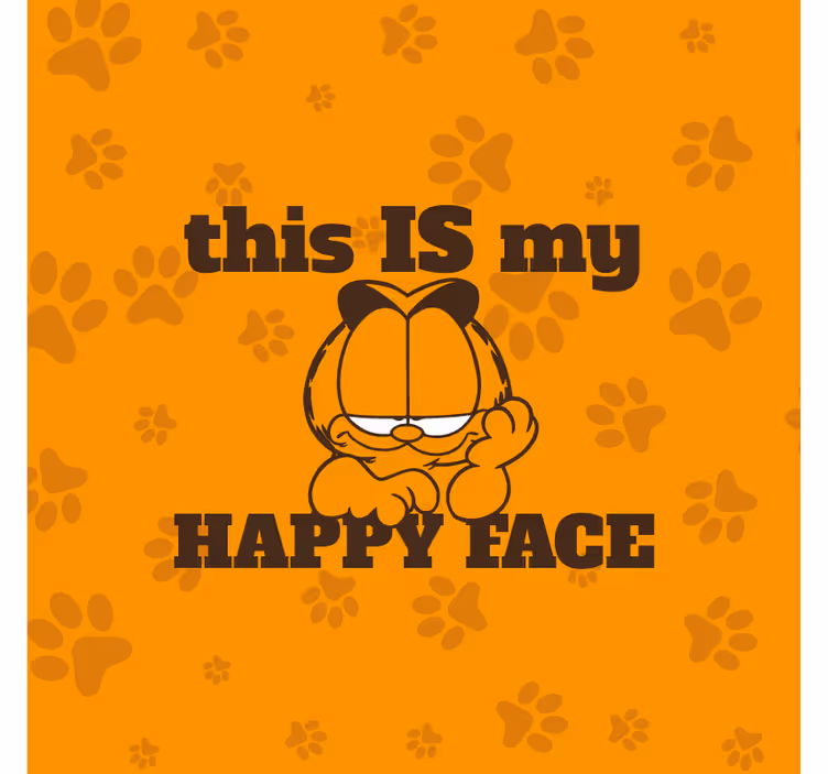 Office roller blind this is my cheerful look - TenStickers