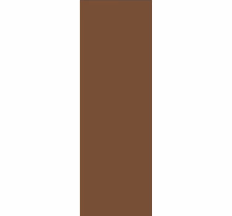 Brown roller blind in shades of earthy brown - TenStickers