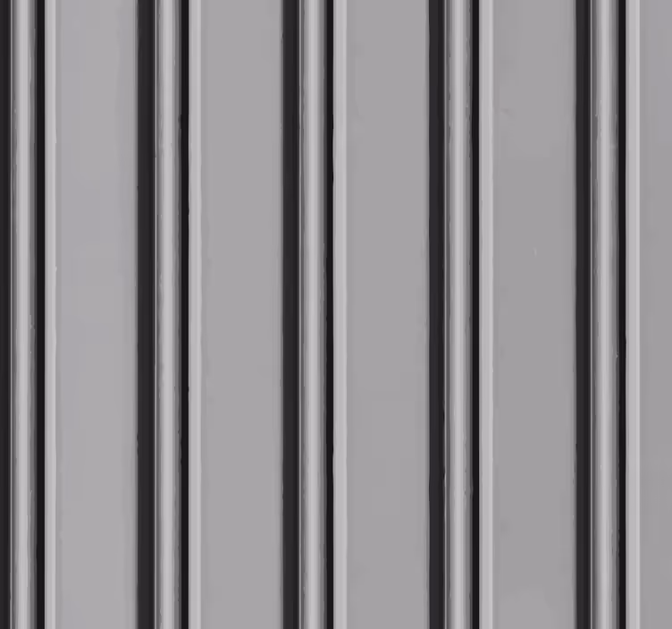 Teenage bedroom roller blind with grey striped design - TenStickers