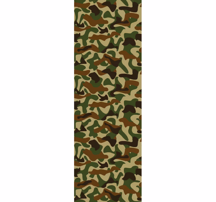 Teenage bedroom roller blind camouflage - TenStickers