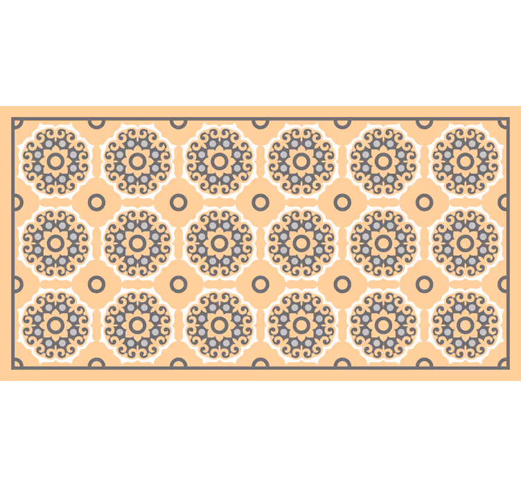 Bathroom roller blind in beige and grey lines - TenStickers