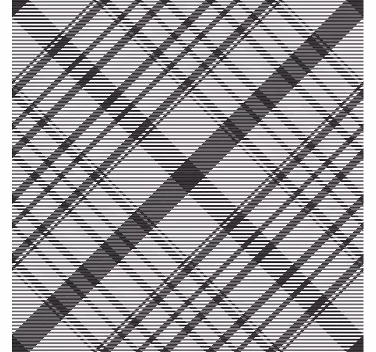 Bathroom roller blind in gray and black squares - TenStickers