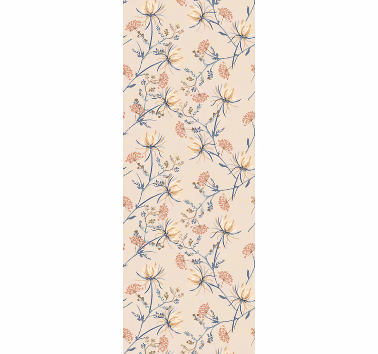 Classic roller blind paradise row - TenStickers