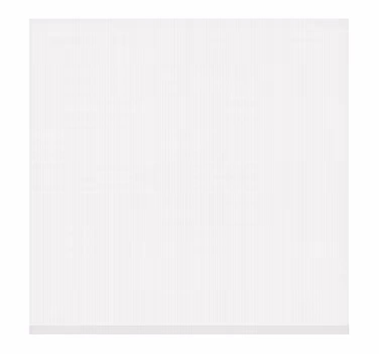 White roller blind screen translucent - TenStickers